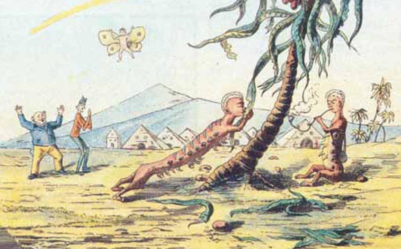 Illustration for article titled An Astounding History of Scientific Space Art from the Past 200 Years